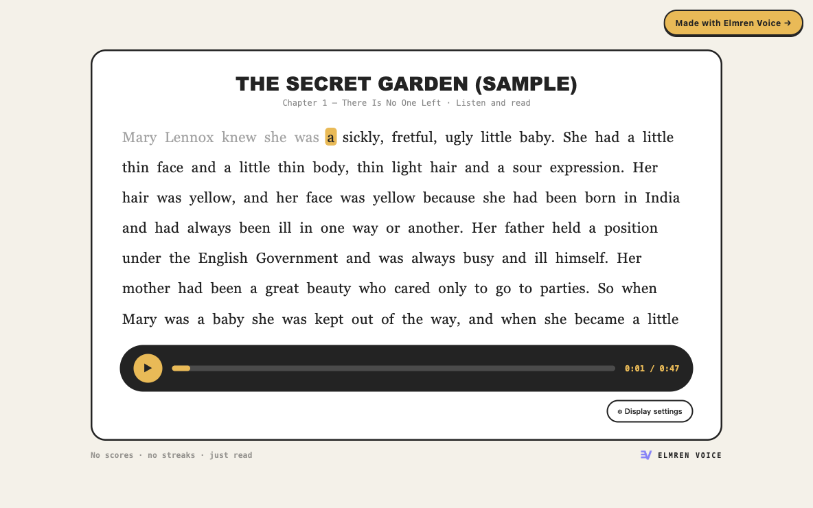 Elmren Voice screenshot 1
